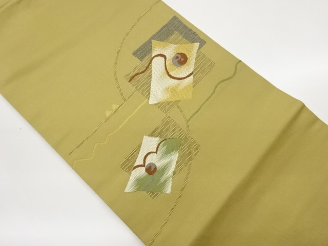 JAPANESE NAGOYA OBI / WOVEN ABSTRACT